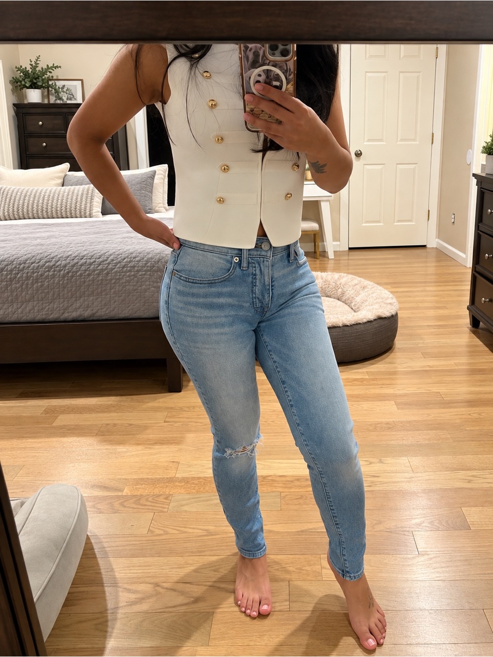 Lucky Brand Light Blue Skinny Jeans for Women